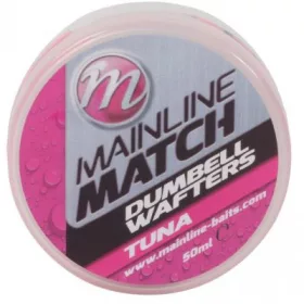   Mainline Match Dumbell Wafters 6mm - Rosa - Tonno - wafters esca per amo