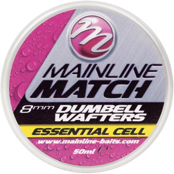 Mainline Match Dumbell Wafters Yellow Essential Cell Esca per amo 8 mm 50ml