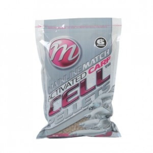Mainline Match Carp CellTM Pellets 6mm - 1kg - pellet da pastura