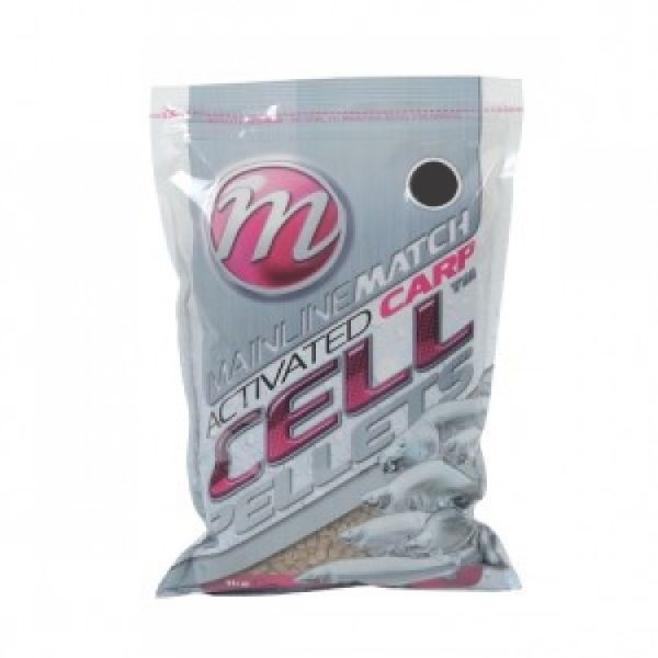Mainline Match Carp CellTM Pellets 8mm - 1kg - pellet da pastura