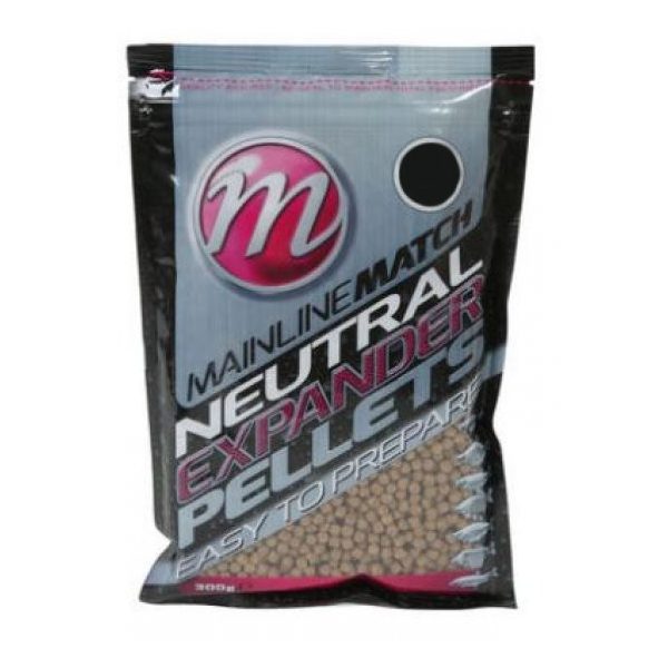 Mainline Neutral 6mm Expander Pellets - 300g - pellet espansore