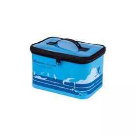   Major Craft Tackle Case MTC-15 24*16*17cm Borsa per Attrezzatura Blu Oceano