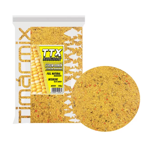 Tímár Mix TTX Groundbait Citrom Banán Etetőanyag 1,5kg