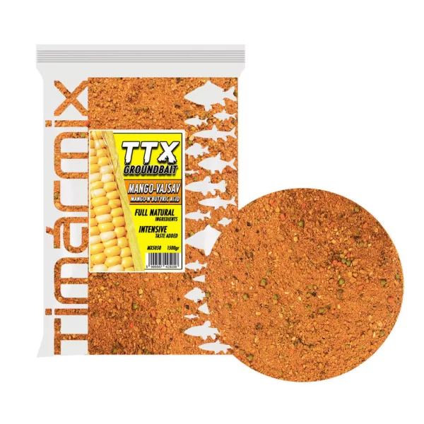 Tímár Mix TTX Groundbait Mangó Vajsav Etetőanyag 1,5kg