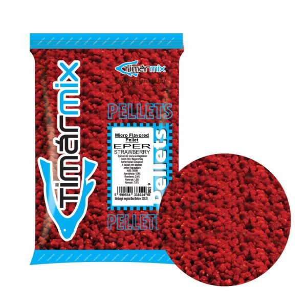 Tímár Mix Micro Flavored Eper Pellet 800gr