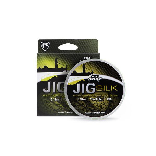 Fox Rage Jig Silk 0,08mm Trecciato da Pesca 150m