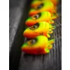 Fox Rage Testine Pelagiche Slick Lemon Tiger 80gr Testa Jig