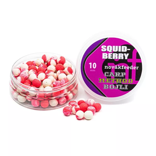 Novák Feeder 10mm Squid - Berry Boilie Method per carpe 25gr