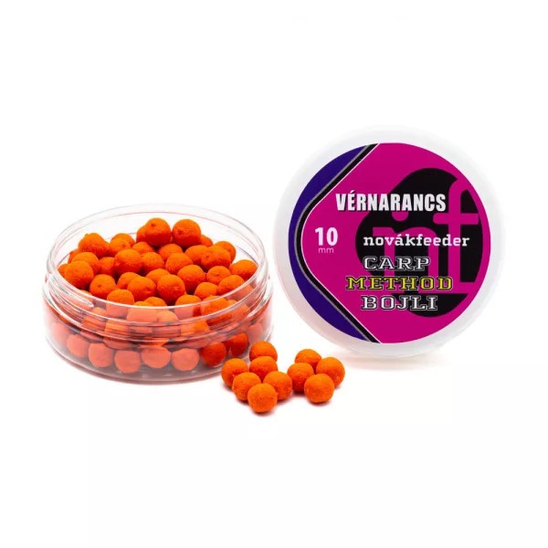 Novák Feeder 10mm Arancia rossa Boilie Method per carpe