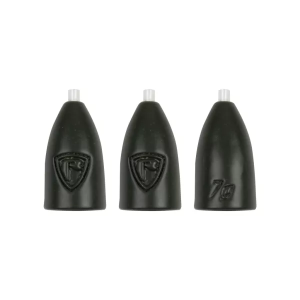 Fox Rage Tungsten Bullet Weights 7gr Peso 3 pz