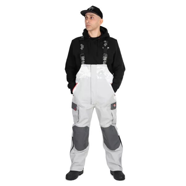 Fox Rage Light Camo RS Triple Layer Salopettes Pantaloni con bretelle M