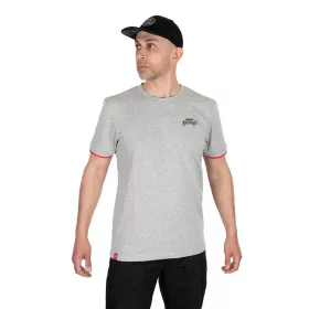 Fox Rage Voyager Tee Dark Grey Maglietta Grigio Chiaro 3XL