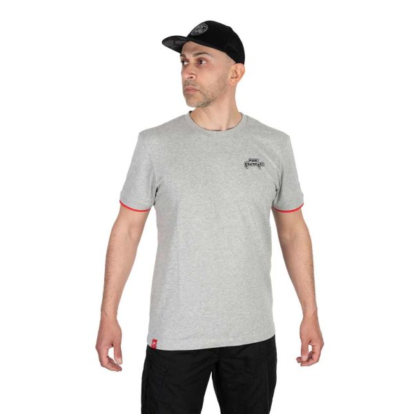 Fox Rage Voyager Tee Dark Grey Maglietta Grigio Chiaro S