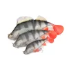 Fox Rage Ultra Realistic Perch Replicant Esca Artificiale in Plastica 14cm 52gr