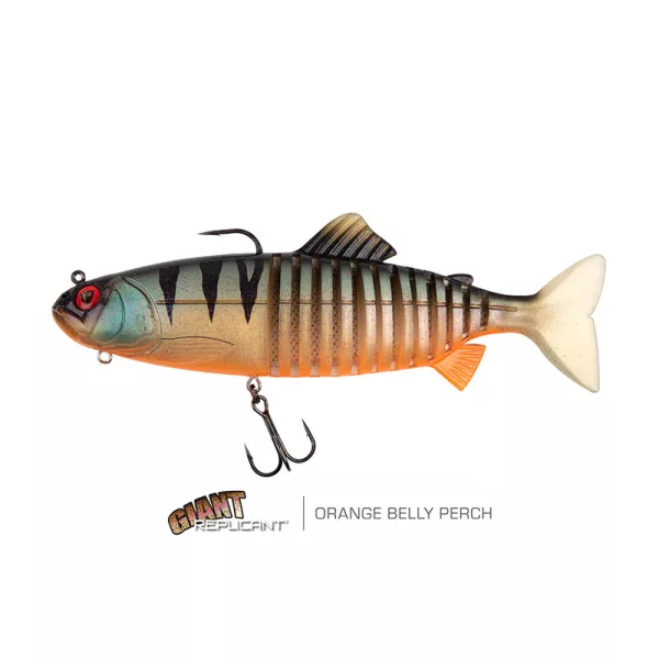 Fox Rage Jointed Replicants 27cm Orange Belly Perch UV Esca Artificiale