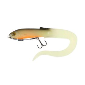 Fox Rage Slick Eel Loaded 28cm UV Hot Olive Esca in plastica