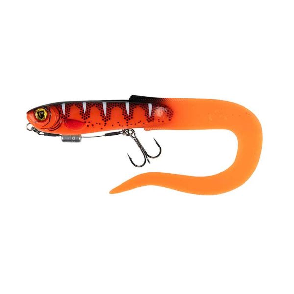 Fox Rage Slick Eel Loaded 21cm UV Red Wake Esca in Plastica