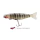 Shad in Gomma Fox Rage Pro Shad Jointed Loaded 14cm UV Original Stickleback