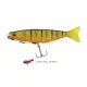 Fox Rage Pro Shad Jointed Loaded 14cm UV Natural Perch Esca Morbida