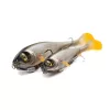Softbait Fox Rage Super Slick Shad 18cm Loaded UV Silver Ghost