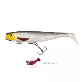 Softbait Fox Rage Pro Shad 14cm Loaded Silver Halo