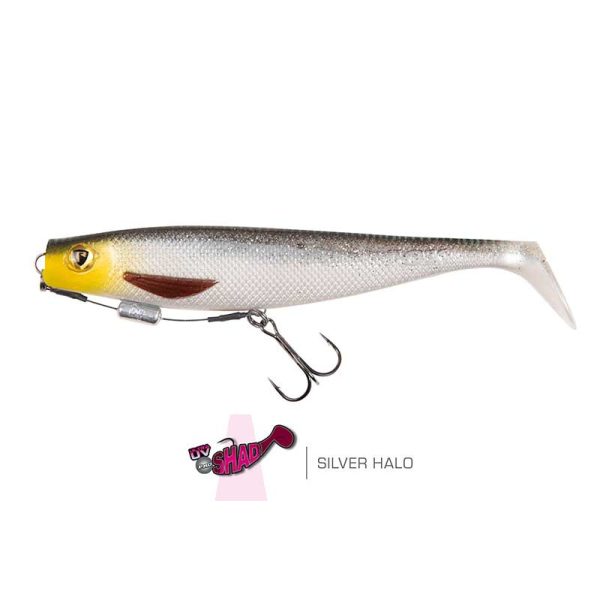 Softbait Fox Rage Pro Shad 14cm Loaded Silver Halo