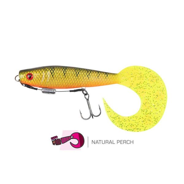 Fox Rage Pro Grub Loaded 16cm 35gr Natural Perch Esca Artificiale