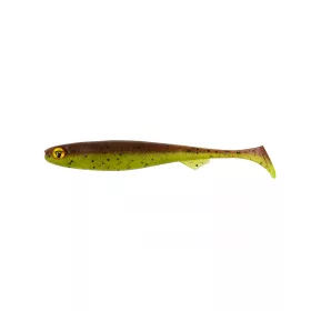   Fox Rage Slick Shad Ultra UV 9cm Green Pumpkin Esca Artificiale in Gomma