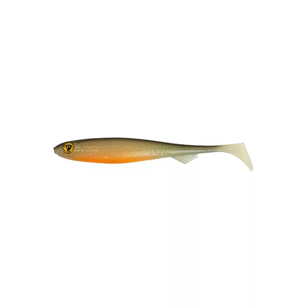 Fox Rage Slick Shad Ultra UV 9cm Hot Olive Esca Artificiale in Gomma