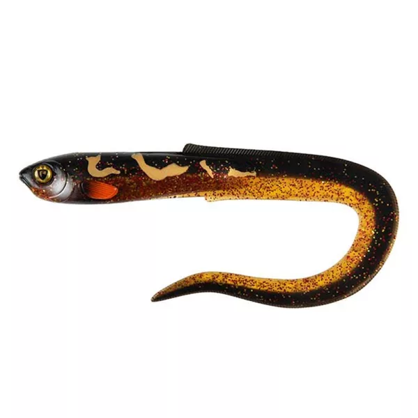 Fox Rage Slick Eel Burbot Esca artificiale in plastica 21cm 1db