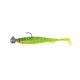 Fox Rage Bulk Loaded Slick Shads UV Lemon Tiger 9cm 2/0 10gr Esca in plastica