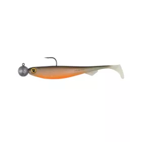   Fox Rage Bulk Loaded Slick Shads UV Hot Olive 9cm 2/0 10gr Esca in plastica