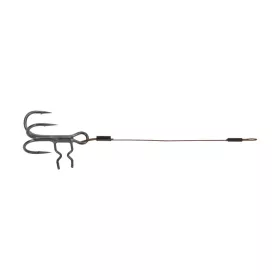   Fox Rage Strike Point Esca Media 12cm 40lb Misura 1 Rig Stinger 2pz
