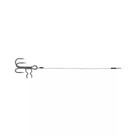   Fox Rage Strike Point Grande Esca 8cm 65lb Misura 1/0 Rig Stinger 2pz