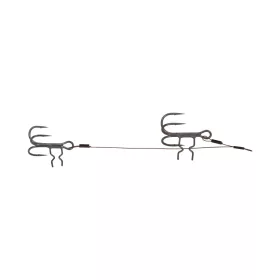   Fox Rage Strike Point Double Stinger 13cm e 6cm con Ami 1 e 2 2pz