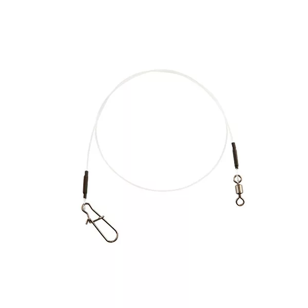 Fox Rage Rage Strike Point Ready Make Fluorocarbon Leader Terminale da predatori 2 pz 1,10mm 40cm