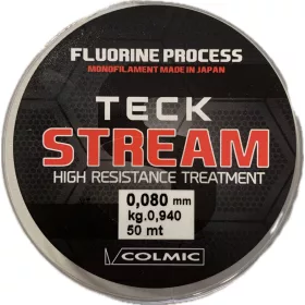 Colmic Teck Stream 50m 0,080mm Monofilo per Terminali