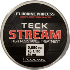 Colmic Teck Stream 50m 0,090mm Monofilo per Terminali