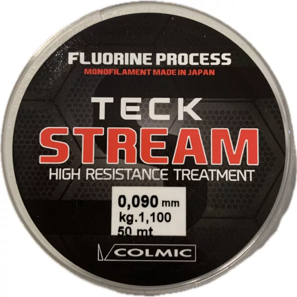 Colmic Teck Stream 50m 0,090mm Monofilo per Terminali