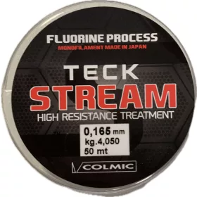 Colmic Teck Stream 50m 0,165mm Filo da finale Monofilamento