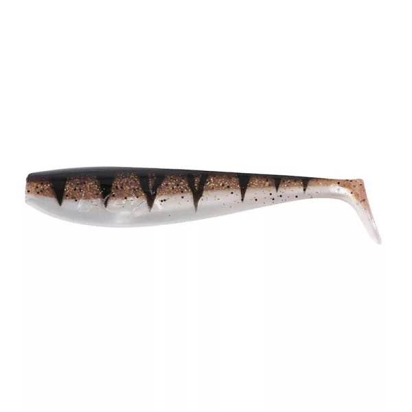 Fox Rage Zander Pro Shad Glitter Perch Esca in Plastica 14cm
