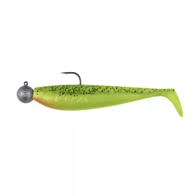   Fox Rage Bulk Loaded Zander Pro Shads UV Lemon Tiger 7,5cm 1/0 5gr Esca in plastica