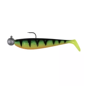   Fox Rage Bulk Loaded Zander Pro Shads UV Firetiger 7,5cm 1/0 5gr Esca in plastica