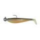 Fox Rage Bulk Loaded Zander Pro Shads UV Hot Olive 10cm 4/0 10gr Esca artificiale