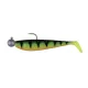 Fox Rage Bulk Loaded Zander Pro Shads UV Firetiger 10cm 4/0 10gr Esca artificiale