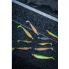 Fox Rage Bulk Loaded Zander Pro Shads UV Firetiger 10cm 4/0 10gr Esca artificiale