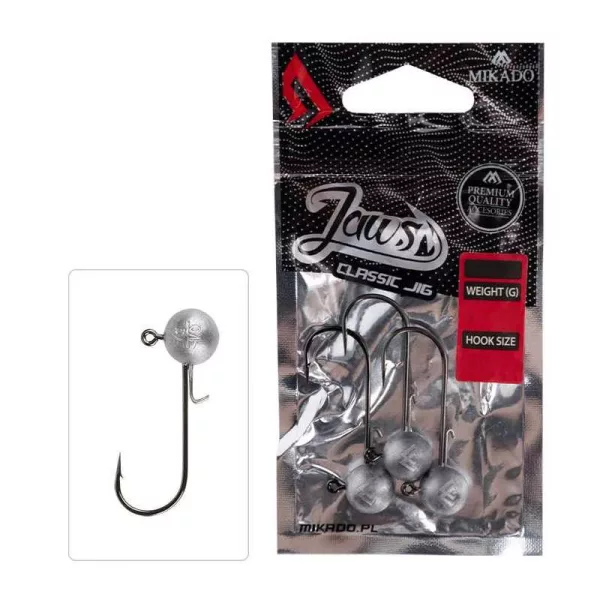 Mikado 3/0 Jaws Classic 10gr Testina Jig 3pz