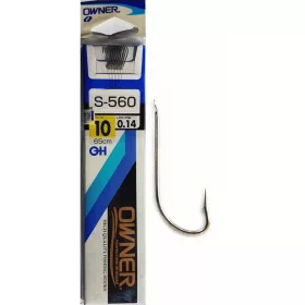   Owner 50560 Furansu 12 Amo da Carpa Pre-legato Barbigliato con Paletta 10pz