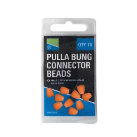 Preston Pulla Bung Connector Beads Perline in Gomma Pulla