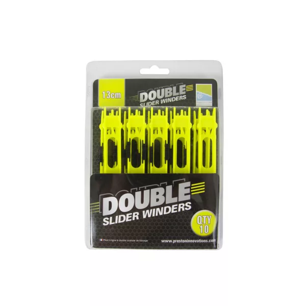 Preston Double Slider Winders Giallo Scala 13cm
